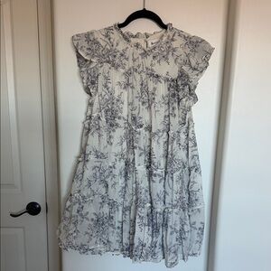 Floral Print Mini Dress
